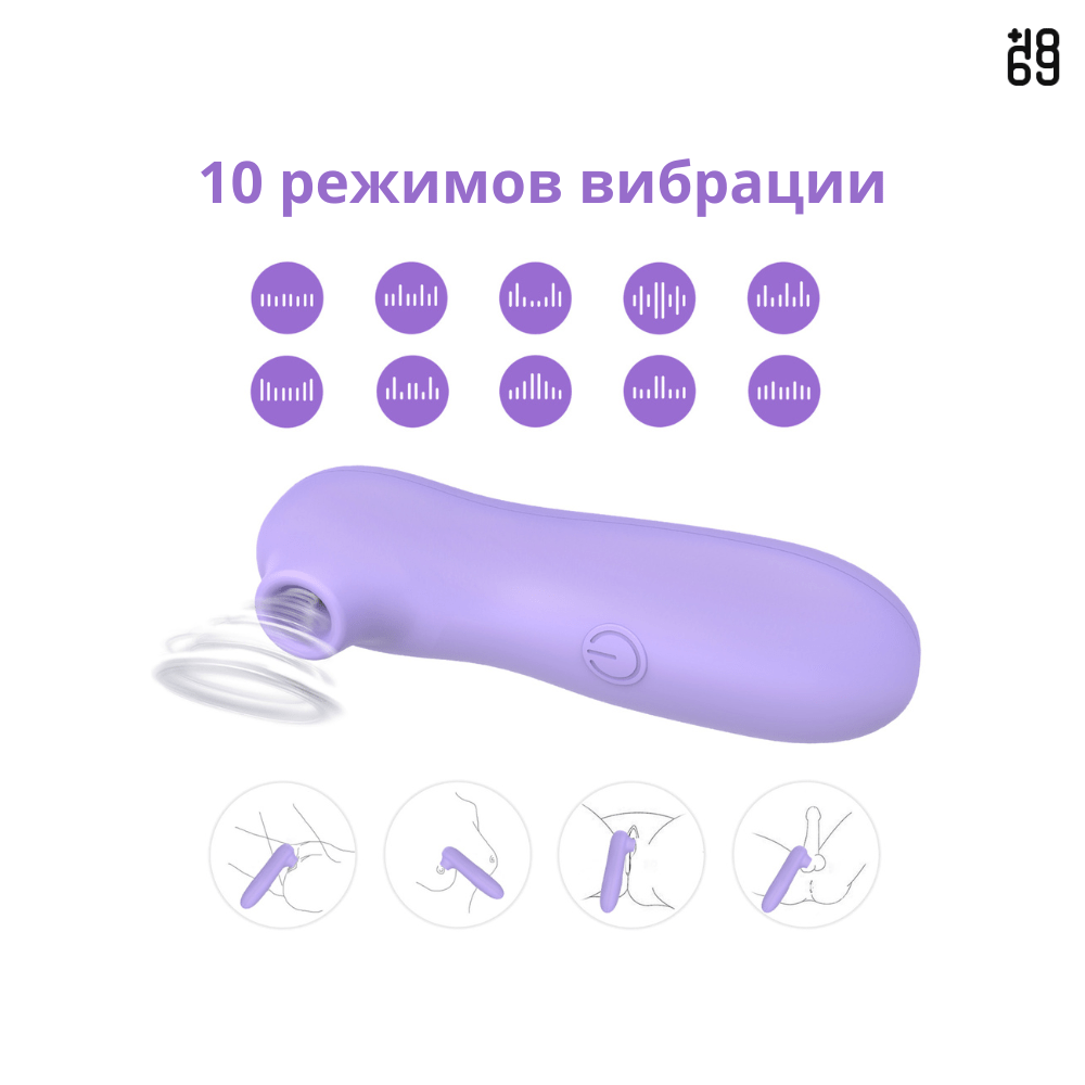 Вакуумный женский вибратор мастурбатор стимулятор клитора массажер