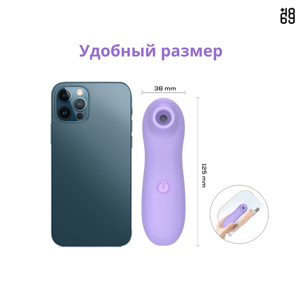 Вакуумный женский вибратор мастурбатор стимулятор клитора массажер