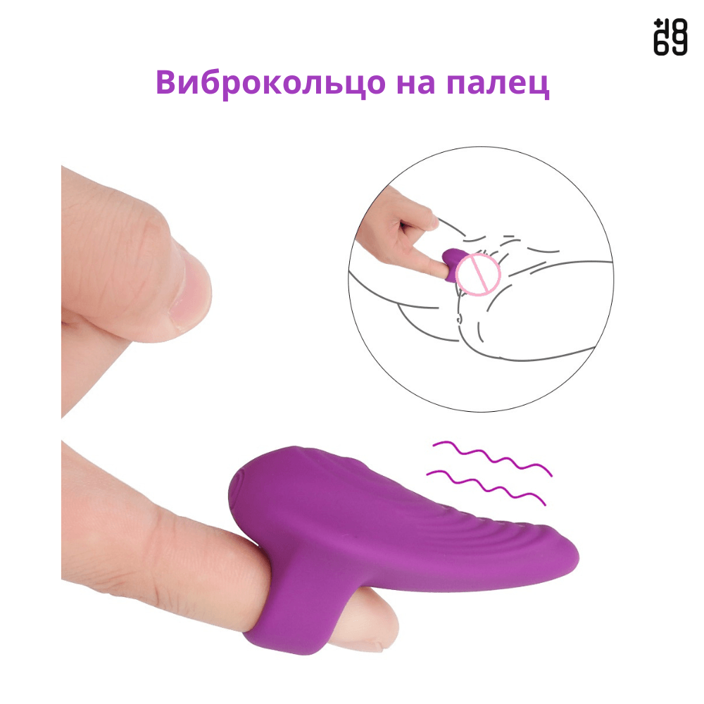 вибратор на палец выброкольцо