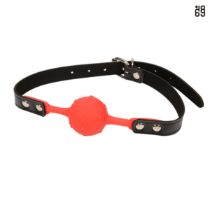 игрушка бдсм кляп в рот шарик силиконовый