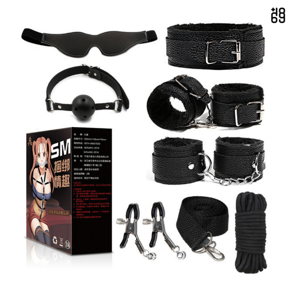 подарочный набор бдсм связывание кляп