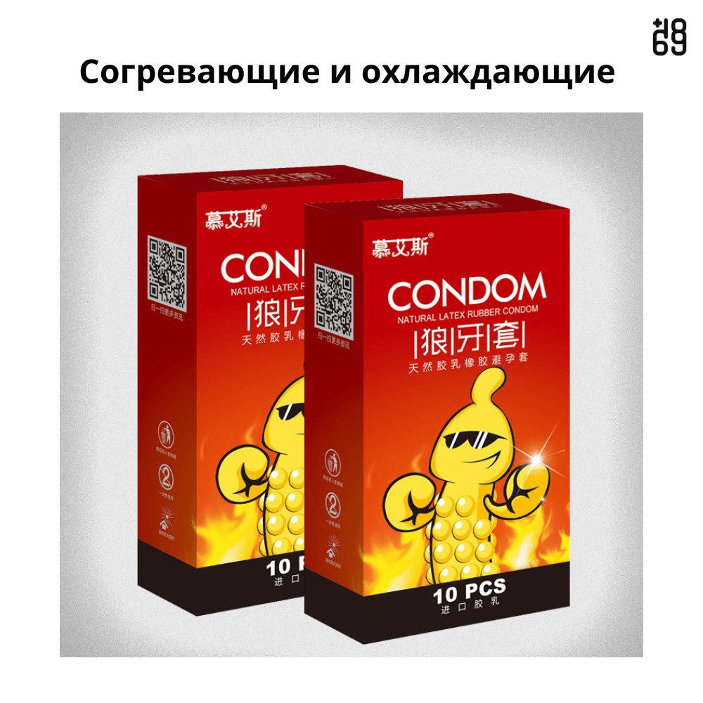 презервативы охлаждающие согревающие с эффектом согревания необычные для продления