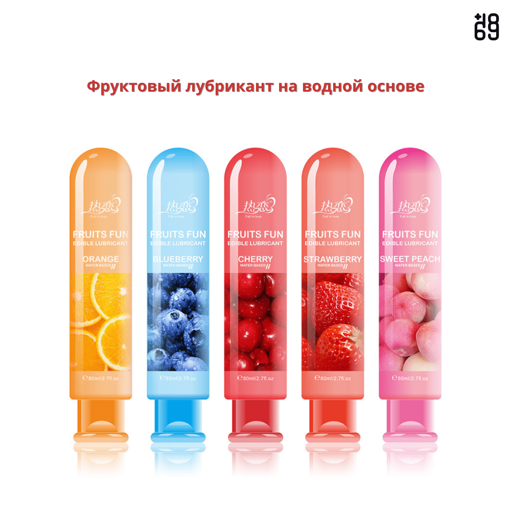 смазка лубрикант на водной основе фруктовая съедобная